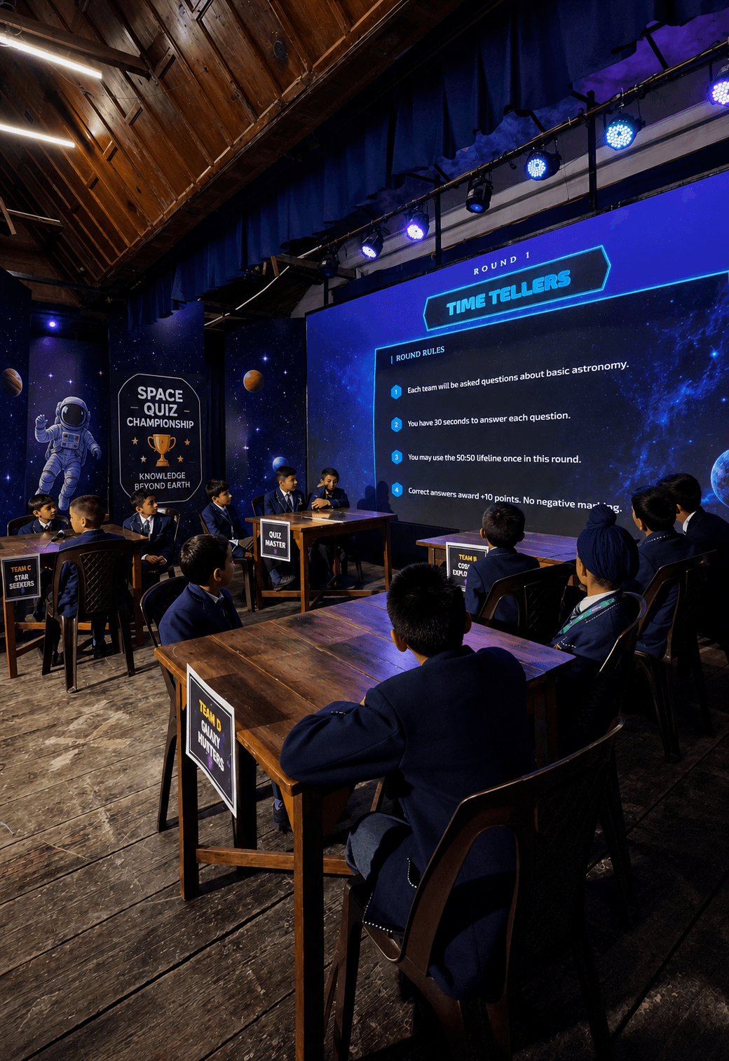 The Cosmic Challenge Begins